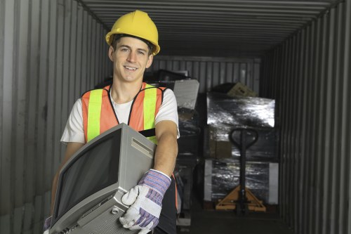 Community recycling event in Blackwall
